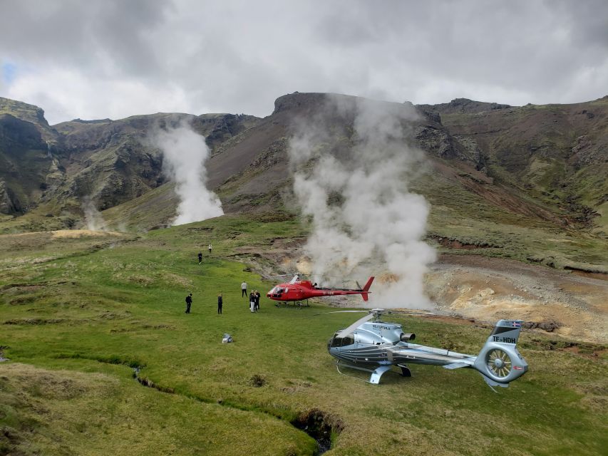 1-Hour Helicopter Tour in Iceland: The Geothermal Tour - Lava fields, craters, and volcanic ground