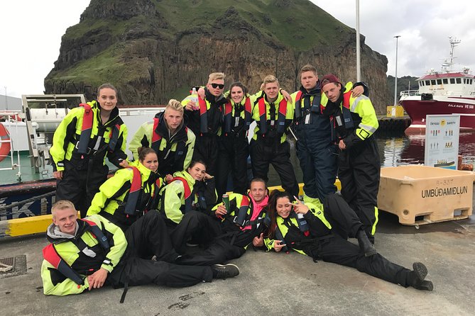 1-Hour Small Group Sightseeing Boat Tour in Vestmannaeyjar - The fast part: waves, music, and captain Omar