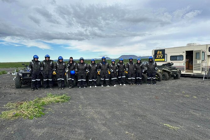 1 hrs ATV quad trip down with glacier river Northeast of Iceland - Summer seals and the river’s route to the sea