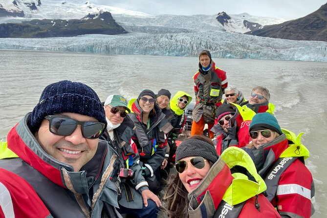 13-Day Iceland Geology Adventure Guided Tour from Reykjavík - Day 7: Icebergs at Fjallsárlón, Jökulsárlón, and Diamond Beach