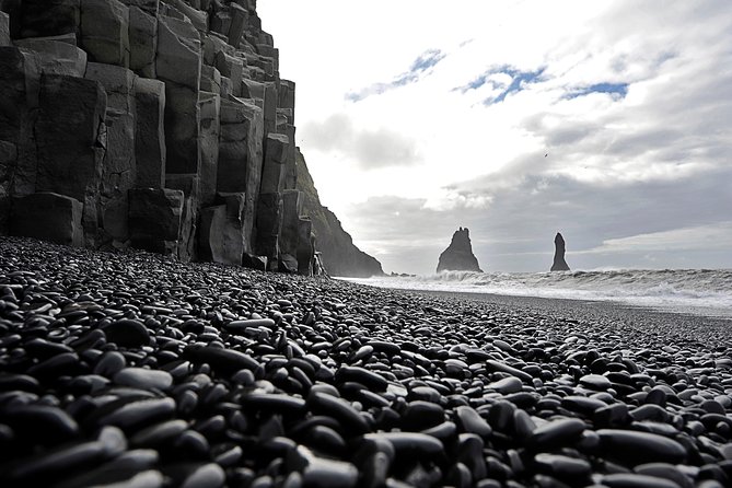 2-Day Blue Ice Cave, Glacier Lagoon and South Coast - Small Group - Day one: waterfalls, volcanoes, and a dangerous beach