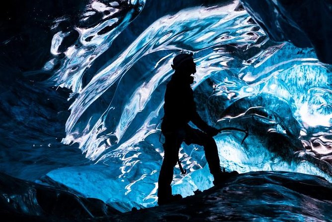 3-Day Golden Circle, South Coast & Ice Cave - Small Group Tour - The blue ice cave in Vatnajökull National Park
