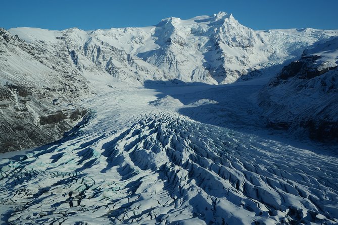 Airplane Flight over Vatnajökull Volcanic Eruption Sites - What happens if fog moves in