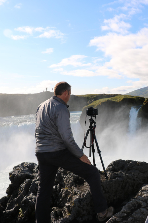 Akureyri Port: Goðafoss and Akureyri Botanical Garden Tour - Seeing the 39-foot Goðafoss waterfall