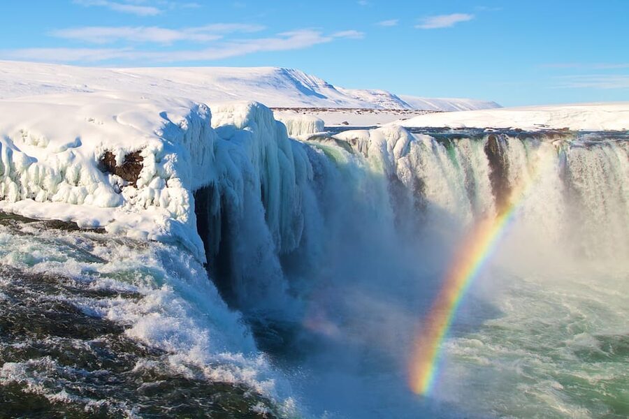 Akureyri Port: Goðafoss and the Forest Lagoon Tour - Goðafoss and the story behind the name