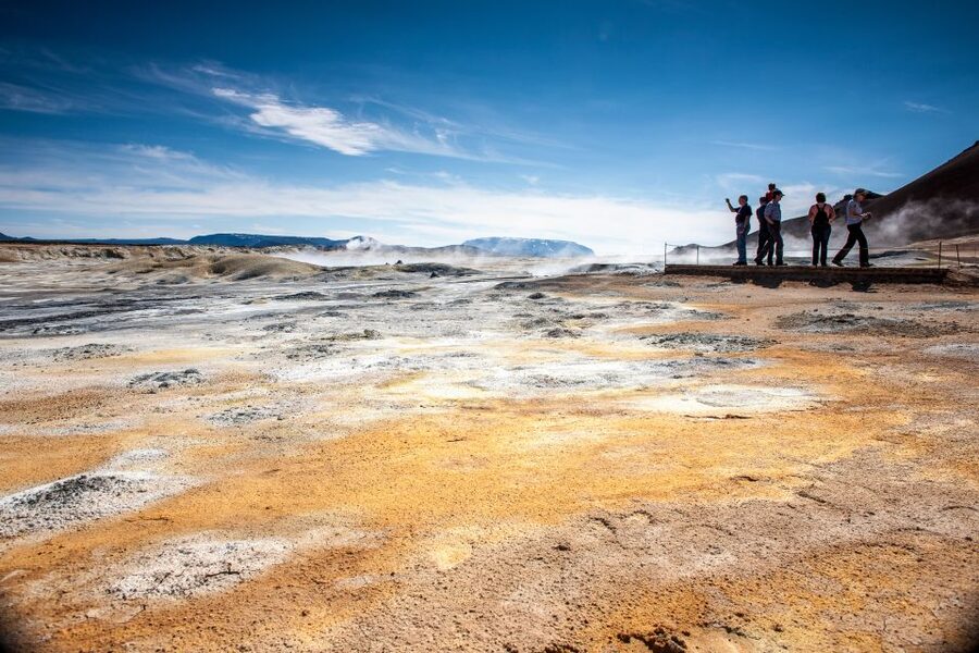 Akureyri Port: Lake Mývatn and Godafoss Waterfall Tour - Lake Mývatn and the volcanic story