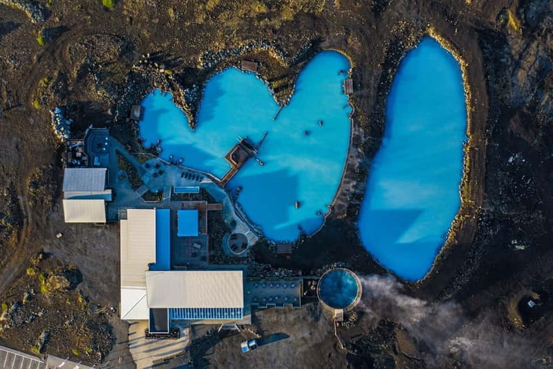 Akureyri Port: Myvatn Nature Baths & Godafoss Waterfall Tour - Skútustaðagígar and the odd shapes around Lake Mývatn