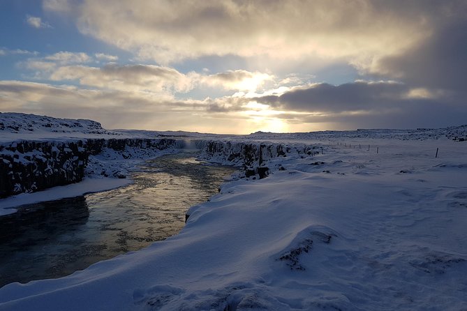 Arctic Fox Travel Dettifoss lake Mývatn winter private super jeep tour - Dettifoss is the reason to choose the Super Jeep