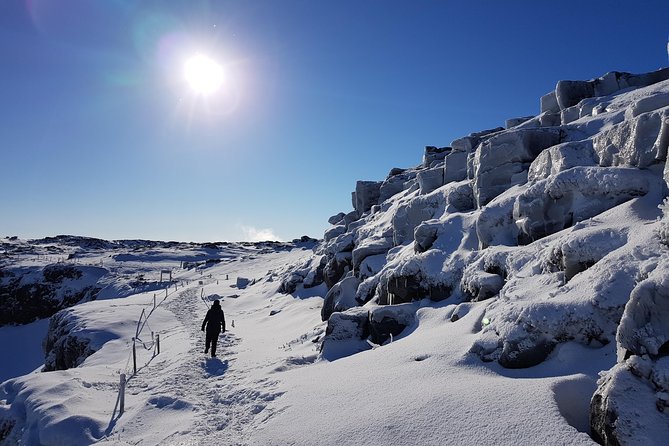 Arctic Fox Travel Dettifoss lake Mývatn winter private super jeep tour - Ending at the Mývatn Nature Baths