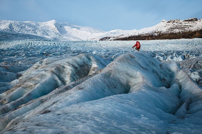 Arctic Glacier Hike away from the Crowds Vatnajokull Glacier - Why the small group makes a difference