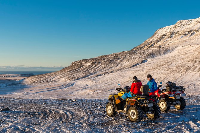 ATV & Helicopter Adventure Tour from Reykjavik - A helicopter view of Reykjavik and volcanic Iceland