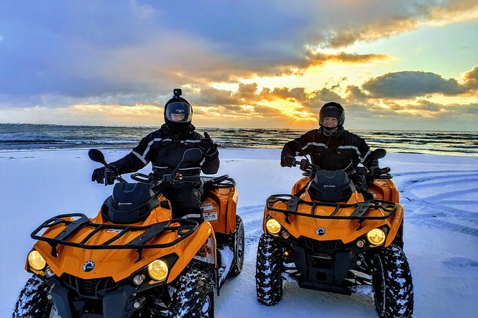 Black Beach ATV - QUAD Tour - Reaching Black Beach from Hafnarskeið 17