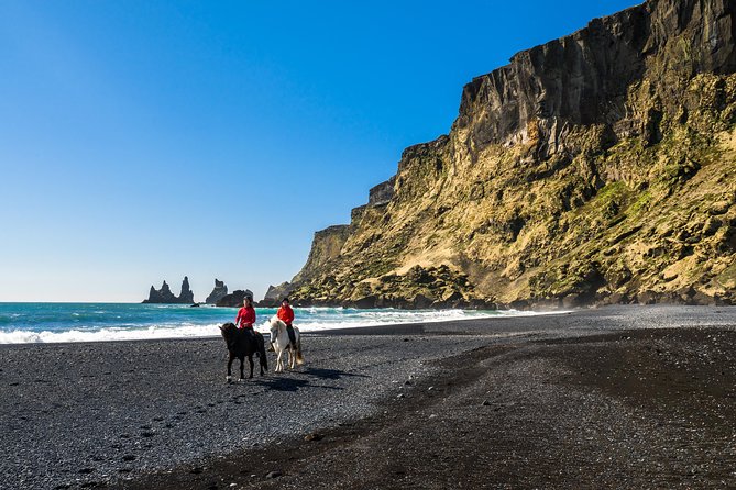 Black Sand Beach Horse Riding Tour from Vik - Weather is part of the decision in coastal Iceland