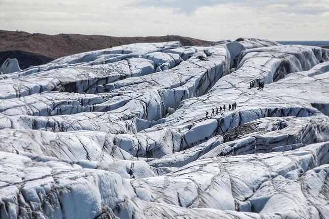 Blue Ice Discovery – Guided Glacier Hike from Skaftafell - Practicing Your First Steps On The Ice
