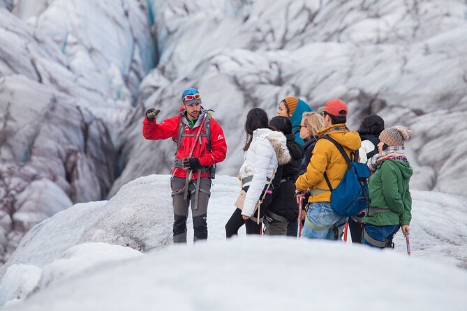 Blue Ice Discovery – Guided Glacier Hike from Skaftafell - Getting Fitted With Crampons And Ice Gear