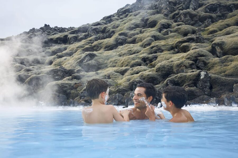 Blue Lagoon: Admission Package with Drink, Towel, and Mask - Families, couples, and solo visitors