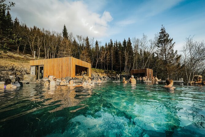 Cruise Tour Godafoss Turf Houses and Forest Baths Small Group - Forest Lagoon: the relaxing finish