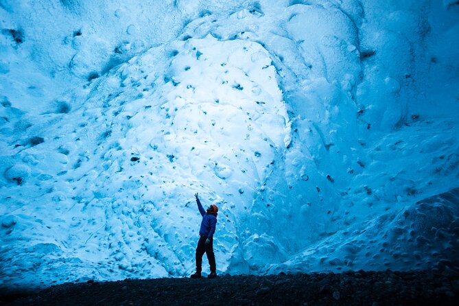 Crystal Ice Cave & Super Jeep Tour from Jökulsárlón - Inside the seasonal ice cave
