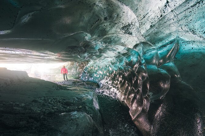 Crystal Treasures of Vatnajökull: Ice Cave Adventure - Entering a naturally formed ice cave