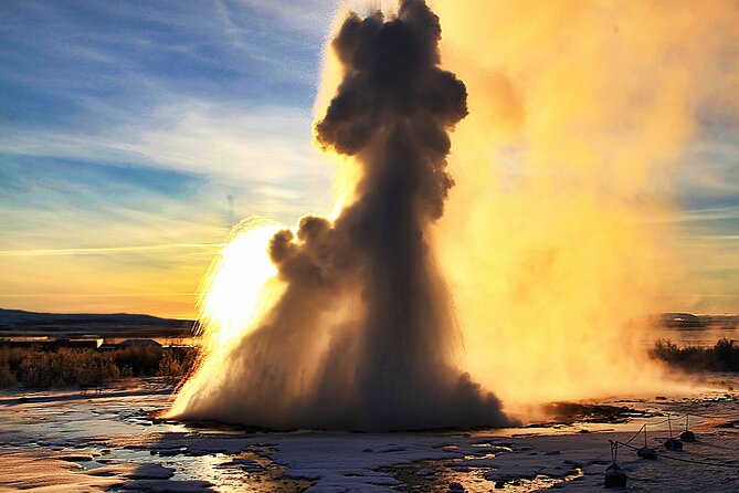 Day Trip to the Golden Circle and Hot spring Geyser by 4WD Jeep from Reykjavik - Gullfoss: the waterfall with several viewpoints