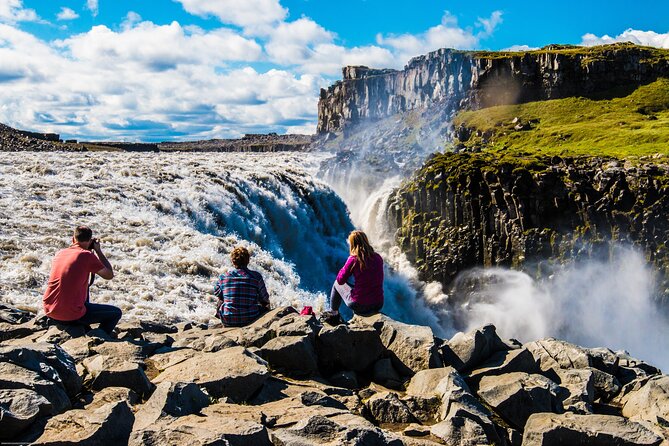 Diamond Circle Day Tour from Akureyri - Godafoss gives you an easy first look at Icelandic power