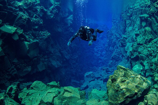 Dive the Divide: Silfra Fissure Scuba Tour | Meet at Thingvellir - Silfra Lagoon provides the bright finish
