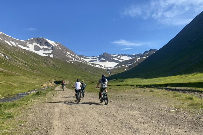 Electric Mountain biking tour in North Iceland - Siglufjörður’s hills and North Atlantic views