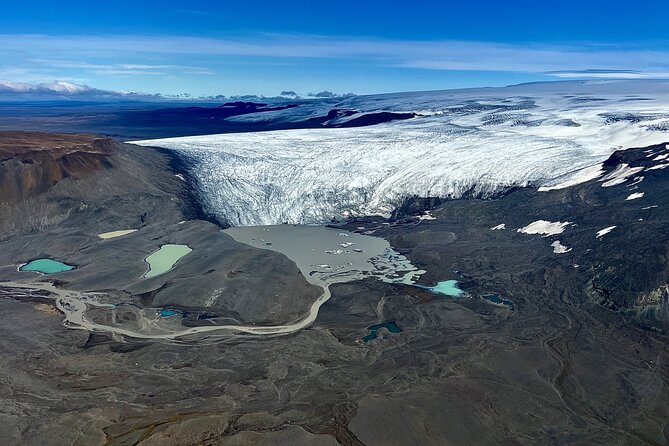 Fire and Ice Helicopter Tour: Glacier and Hengill Geothermal Area - Hengill: hot springs and boiling mud