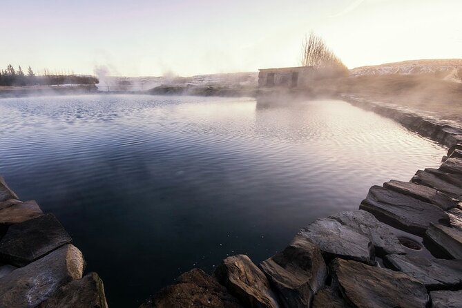 Fludir Secret Lagoon Admission Ticket Only - The main lagoon: warm, calm, and not always quiet