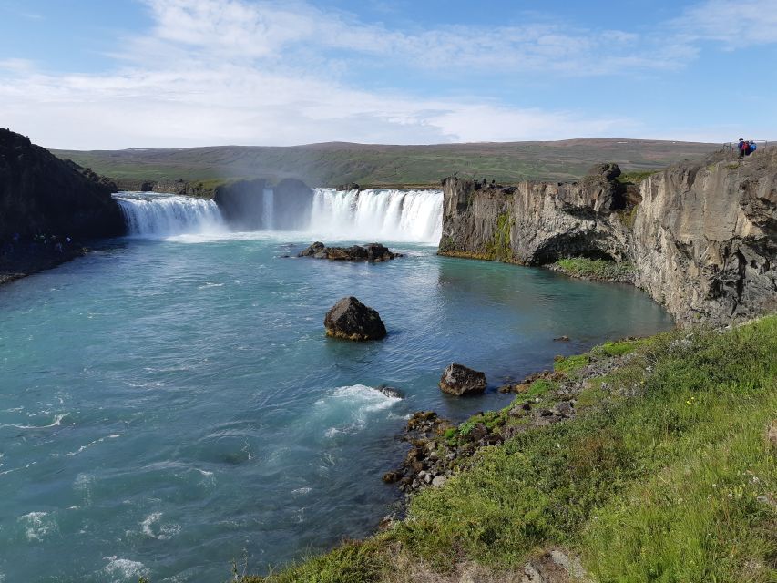 From Akureyri: Godafoss and Lake Myvatn - Hverir: sulphur, steam, and a warning to watch your step