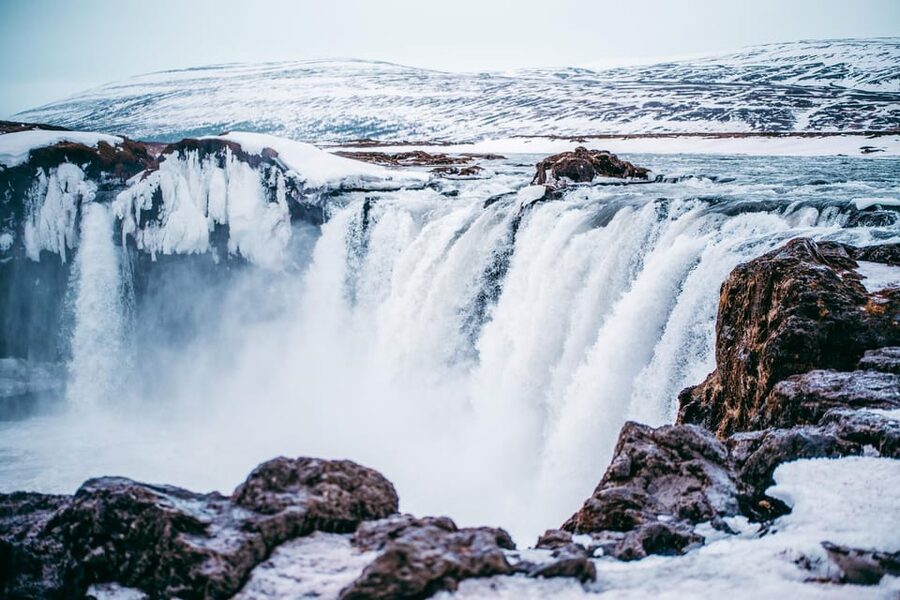 From Akureyri: Goðafoss Waterfall Winter Tour - The 45-minute ride to Goðafoss