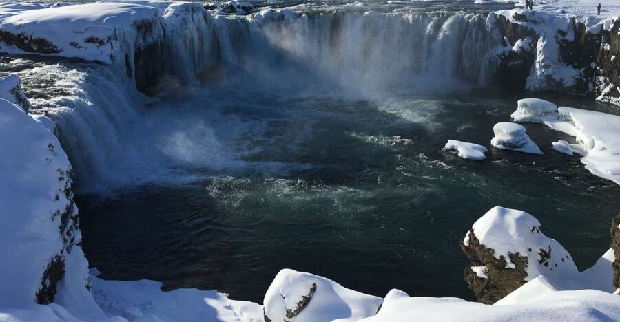 From Akureyri: Lake Myvatn and Godafoss Guided Tour - Skútustaðagígar and the strange ground around Lake Myvatn