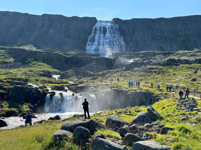From Isafjordur: Dynjandi Waterfall Guided Day Trip by Bus - How hard is the Dynjandi walk?