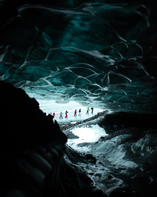 From Jökulsárlón: Vatnajökull Glacier Blue Ice Cave Tour - Leaving Jökulsárlón in a giant super jeep