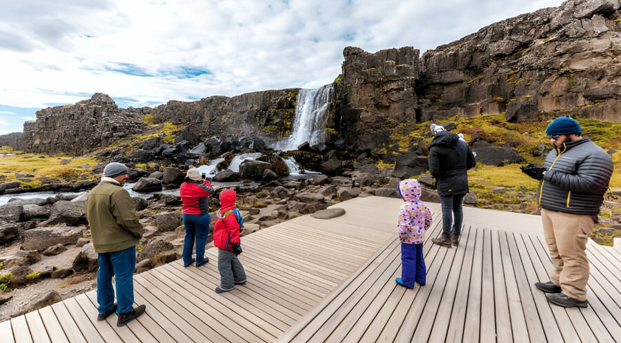 From Keflavik Airport: Private Golden Circle Tour in Iceland - Gullfoss delivers the big waterfall moment