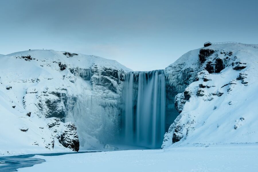 From Reykjavik 2-Day South Coast Tour with Blue Ice Cave - The overnight stay and northern lights possibility
