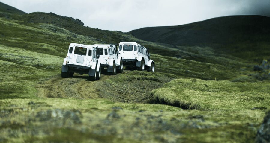 From REYKJAVIK: 4x4 Private Volcanic Way Reykjavik - What the Land Rover Defender adds