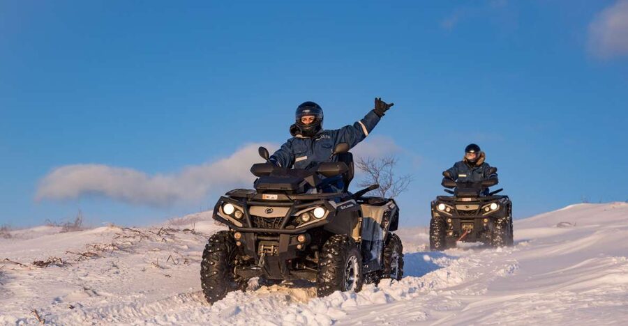 From Reykjavik: ATV Ride and Blue Lagoon Tour with Transfer - One hour on the ATV near Reykjavik Peak