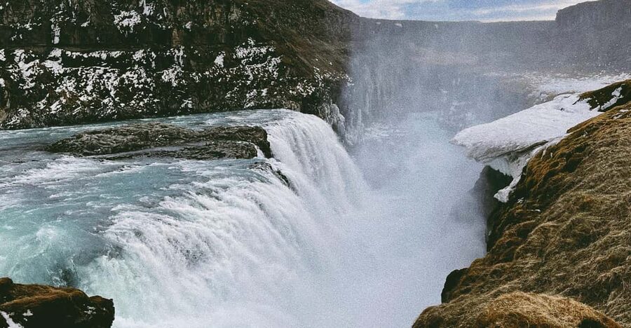 From Reykjavik: Classic Golden Circle Full Day Tour - Faxi waterfall gives you a close look at Icelandic water