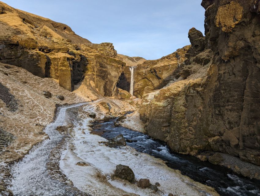 From Reykjavik: Explore the Waterfalls of the South Coast - Stóra-Dímon and the south-coast view