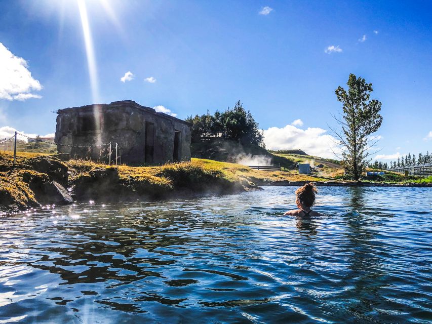 From Reykjavik: Golden Circle, Kerid, & Secret Lagoon Tour - Kerið Crater and its red volcanic rim