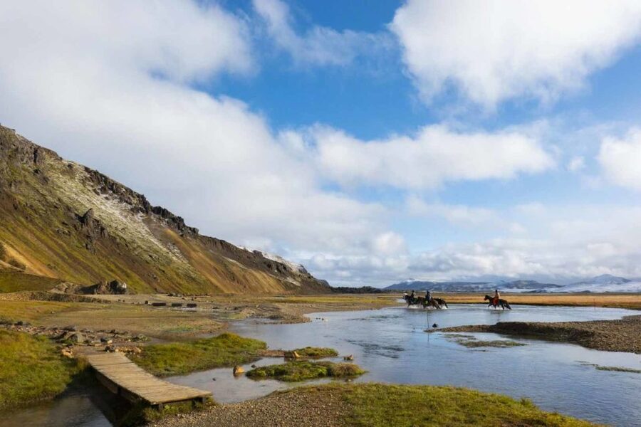 From Reykjavik: Landmannalaugar Day Tour by Luxury Jeep - Lekafossar in the Sigöldugljufur valley