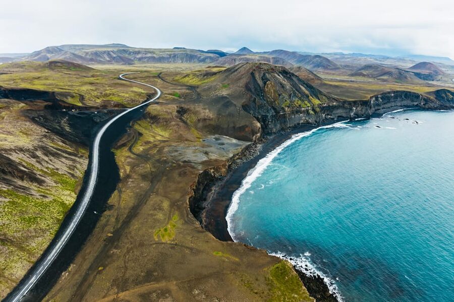 From Reykjavik: New Volcanic Area Helicopter Tour - Geldingadalir Volcano from above