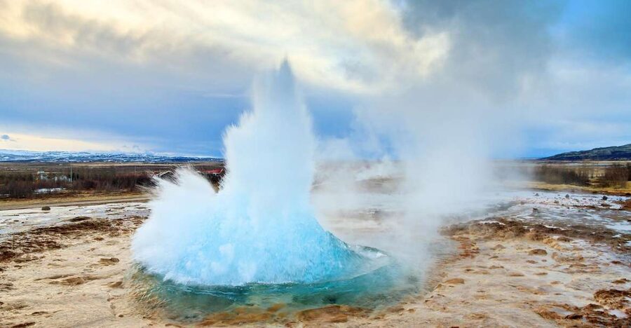 From Reykjavik: Private Golden Circle Day Tour by Jeep - Strokkur: Iceland’s reliable burst of water