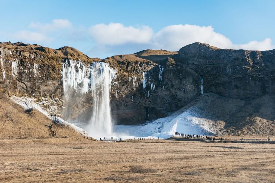 From Reykjavik: South Coast & Glacier Hike - Skógafoss and the 527-step choice
