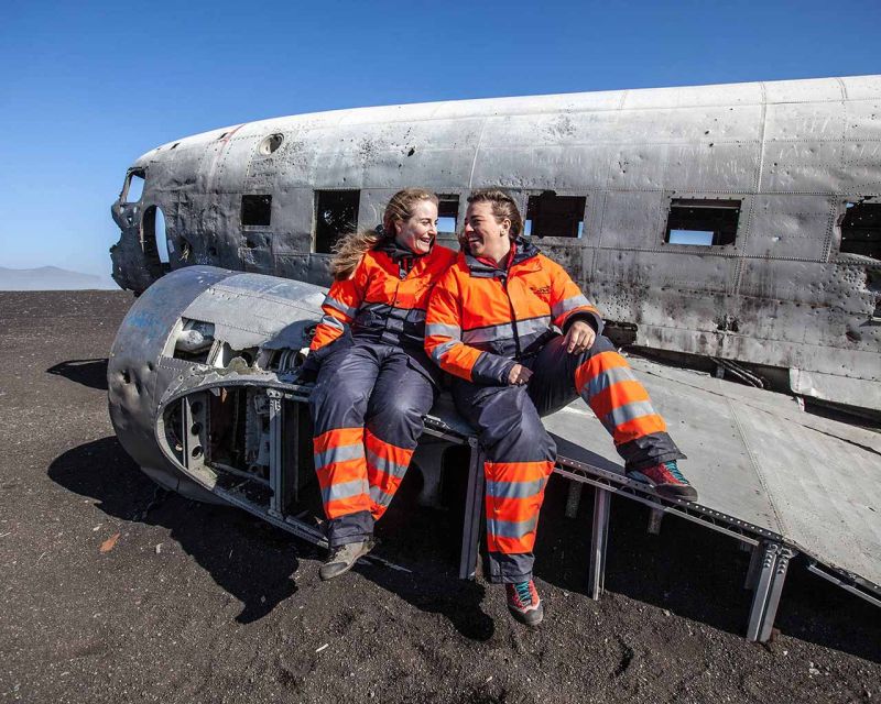 From Reykjavik: South Coast, Plane Wreck, & Beach ATV Tour - Views toward Dyrhólaey and Mýrdalsjökull