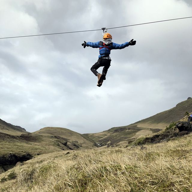 From Vík: Zipline and Hiking Adventure Tour - Weather, clothing, and comfort