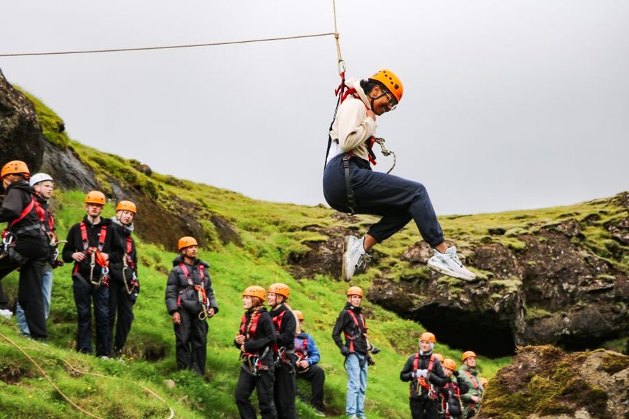 From Vík: Zipline and Hiking Adventure Tour - Meeting in Vík and gearing up