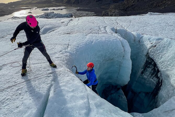 Glacier Adventure at Sólheimajökull Private Tour - Learning to move safely on the ice