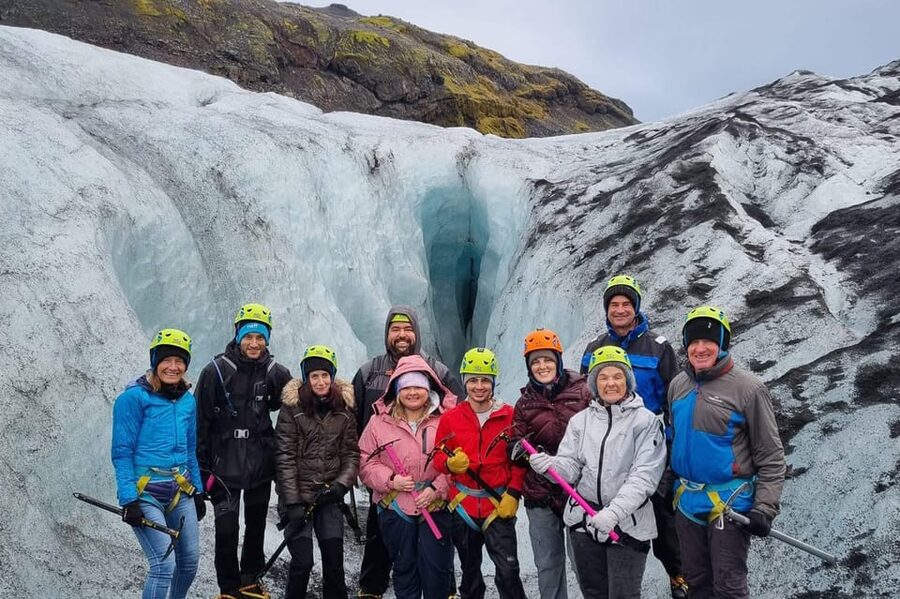 Glacier Hike, South Coast Iceland, Black Beach & Sky Lagoon - The guide and group size can shape the day